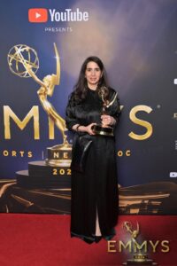 المغربية سعاد مخنّت.. من "الضربة في إيران" إلى تتويجها بجائزة الإيمي في نيويورك